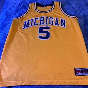 Jalen Rose’s College Michigan Jersey